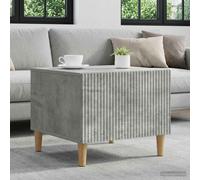 vidaXL Table basse avec tiroir – Bois d'ingénierie noir 49 x 50 x 40 cm – Design compact vintage