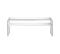 Thonet Table basse B 10/1 blanc pur RAL 9010 lxHxP 130x50x39cm