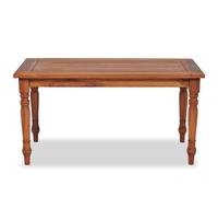 Table Basse Batavia Teck 90 X 50 X 45 Cm - Vidaxl Marron