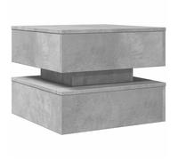 Table basse - BDM - avec lumières LED gris béton 50x50x40cm SQZR485281 Home - Living