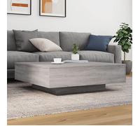 Table basse - BDM - sonoma gris 100x100x31cm bois d'ingénierie SQZR575636 Home - Living