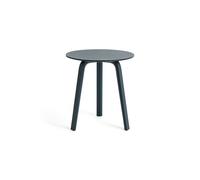 HAY Table basse Bella Blue charcoal. Ø45x49 cm
