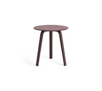 HAY Table basse Bella Dark bordeaux. Ø45x49 cm