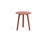 HAY Table basse Bella Tile red. Ø45x49 cm
