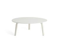 Table basse Bella Ø82 x H32 Chêne Blanc à base d'eau