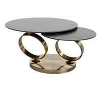 Table basse Beverly dorée Kare Design