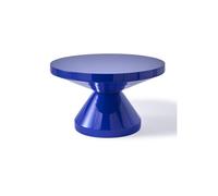 Table basse bleu foncé Zig Zag