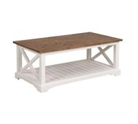 Table Basse - Bois - Blanc - Interior's
