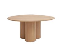 Miliboo Table Basse Design Bois Clair L78 cm Hollen