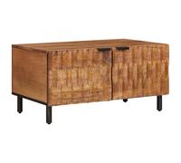 vidaXL Table basse Marron 80 x 50 x 40 cm Bois de mangue massif