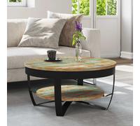 Table Basse Bois de Manguier Brut Table Auxiliaire Table de Chevet vidaXL