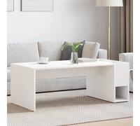 vidaXL Table basse Chêne artisanal en bois d'ingénierie Moderne 101,5 x 50 x 37 cm