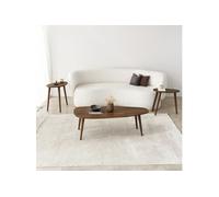 Rana - table basse bois foncé