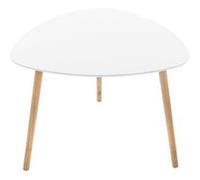 Atmosphera - Table d'appoint Mileo Blanche