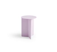 Table Basse Bois Slit Ronde Ø35 Rose