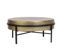 Table basse bronze bronze or -