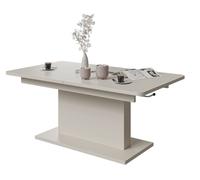 Table Basse Busetti 126-167cm Extensible Réglable En Hauteur Choix De Couleur