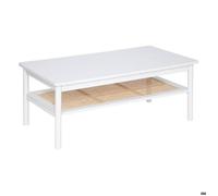 Table basse ""Cabras"" 110x60cm blanc - Atmosphera Créateur d'intérieur