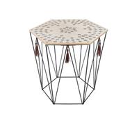Atmosphera Table basse café Kumi Noir naturel G