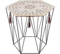 Table basse café Kumi noir naturel Atmosphera Noir G