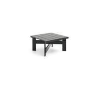 HAY Crate Low Table 75.5x75.5 cm pin laqué Black