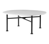 Table Basse Carmel 75x75 Palourde Blanc