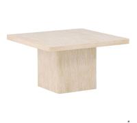 Venture Home - Table basse carré 80 x 80 cm Qvart Beige G