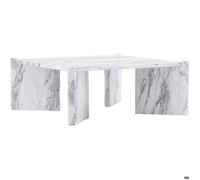Venture Home - Table basse carré Rogaland marbre blanc Marbre blanc G