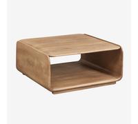 Table basse carrée en bois Tinsley Bois de Mangue 110 x 110 cm