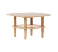 Table Basse Carrée Lisse Umage Together 60 en Chêne