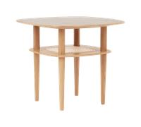 Table Basse Carrée Lisse Umage Together 60 en Chêne Haute