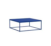 Table Basse carrée Moderne L90 cm Bleu foncé