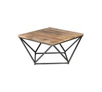 INDUS - Table Basse Carrée Pivoté -