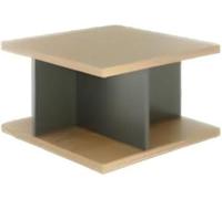 Table basse Chef Exclusive CEO Design moderne Confort Bois clair Teinte unie