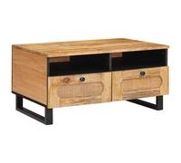 vidaXL Table Basse Chêne Artisanal 80 x 54 x 40 cm