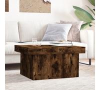 Table basse chêne fumé 100x55x40 cm bois composite