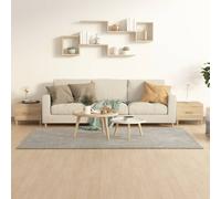 Table Basse Chêne Fumé 50x50x40 cm Bois d'Ingénierie Table d'Appoint vidaXL
