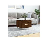 Table Basse Table d'Appoint Bout de Canapé Salon Bois d'Ingénierie vidaXL