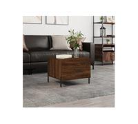 Table basse Chêne marron 50x50x40 cm Bois d'ingénierie829426
