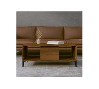 Table basse Chêne marron 90x50x36,5 cm Bois d'ingénierie821075