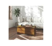 Table basse Chêne marron 90x50x41,5 cm Bois d'ingénierie813031