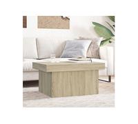 Vidaxl Table Basse Chêne Sonoma 100x55x40 Cm Bois D'ingénierie Marron