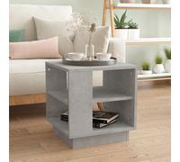 vidaXL Table basse Gris béton 55 x 55 x 43 cm en aggloméré