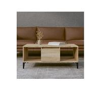 Table basse Chêne sonoma 90x50x36,5 cm Bois d'ingénierie821071