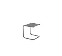 Table basse - club - aluminium anthracite - l.39xl.38xh.41,5cm