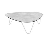 Table Basse - Cocoon - Hpl - Gris Ciment - Lafuma Mobilier