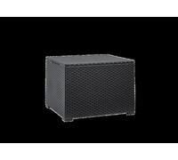 Table basse coffre - KETER - Emma - 79x59x42 cm - Anthracite - Résistante aux intempéries