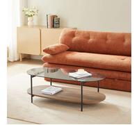 Table basse COSTA effet noyer - Bois