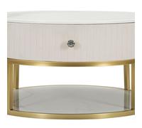 TABLE BASSE CREME MONTPELLIER