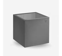 Table basse cube design en polyéthylène et plexiglas intérieur/extérieur Blok